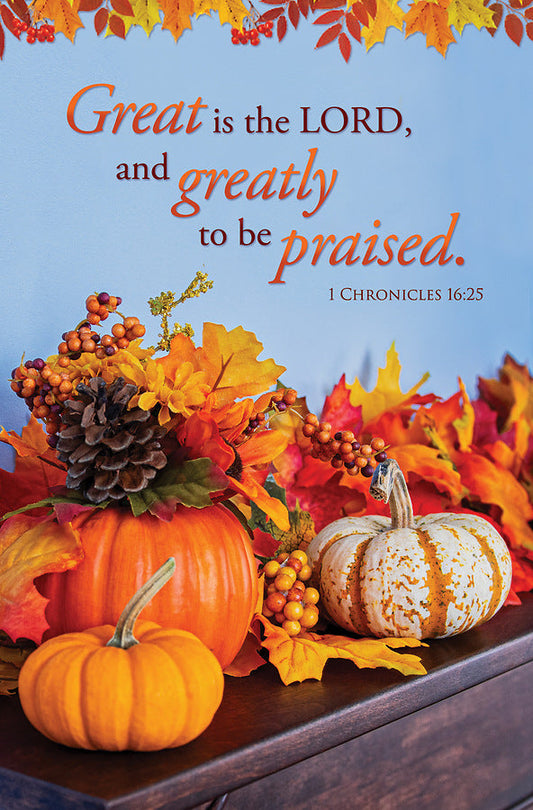 Great is the Lord Bulletin (pack of 100) - Re-vived