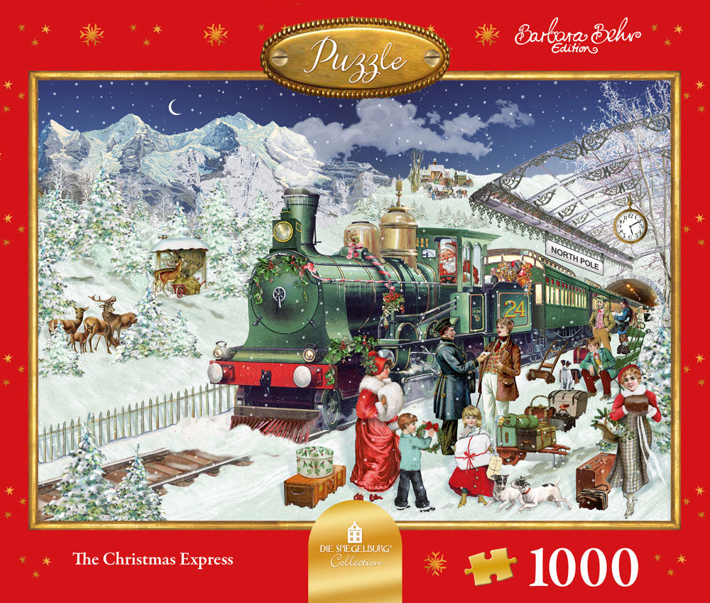 Christmas Express Jigsaw Puzzle (68 x 48 cm - 1000 pieces) - Re-vived