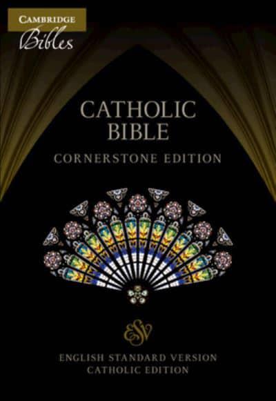 ESV-CE Catholic Bible, Cornerstone Edition, Black - Re-vived