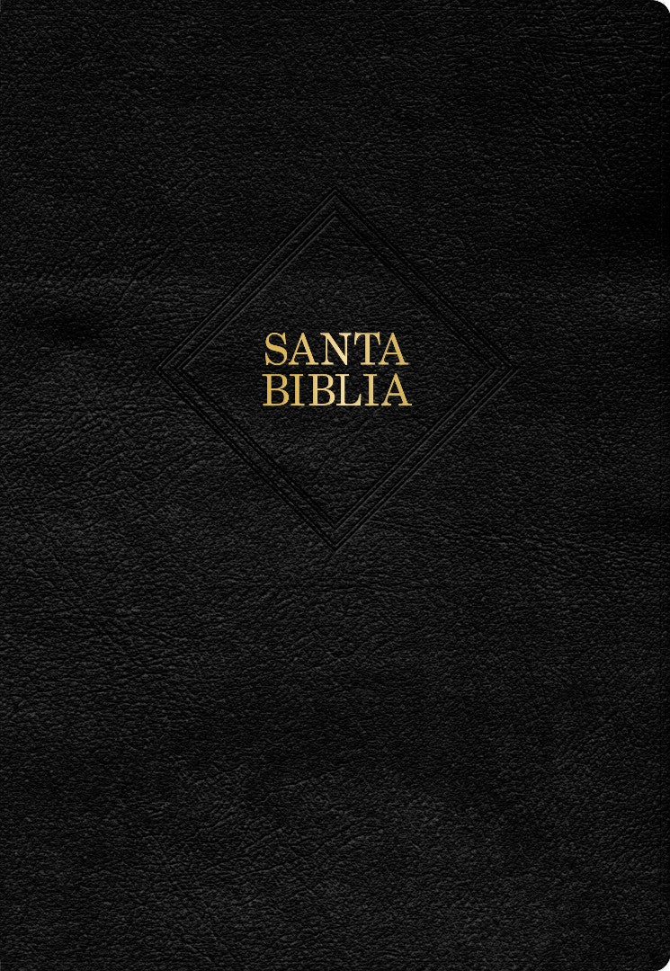 RVR 1960 Biblia Letra Súper Gigante edición 2023 negro, piel - Re-vived