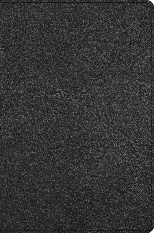 CSB Giant Print Reference Bible, Black, Indexed - Re-vived