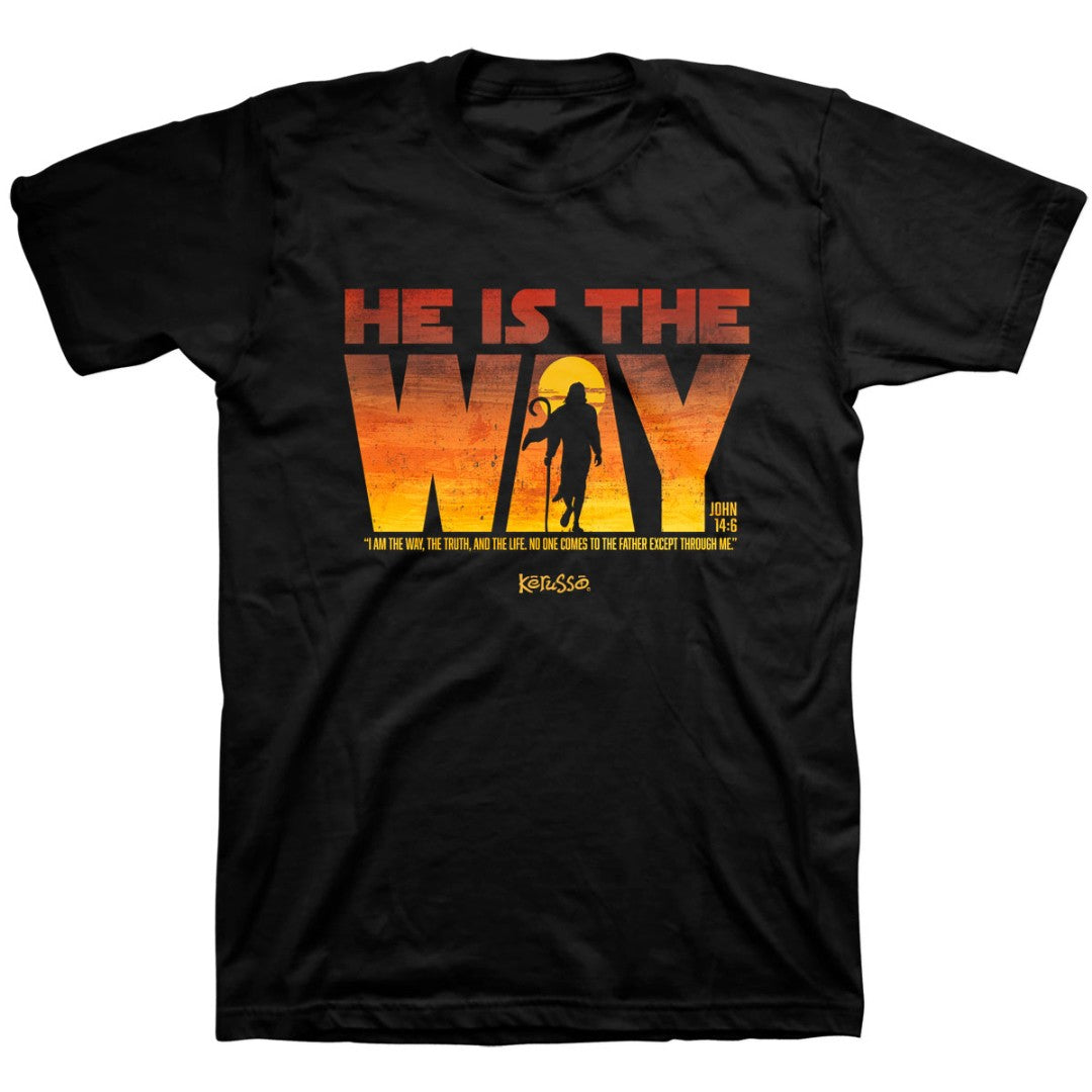 He Is the Way T-Shirt Small - Re-vived