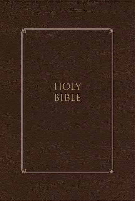 KJV Thompson Chain-Reference Bible, Large Print, Brown - Re-vived