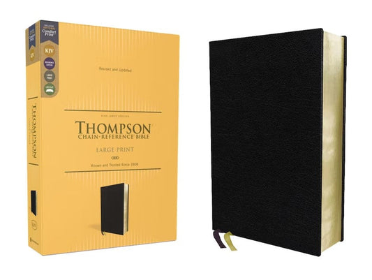 KJV Thompson Chain-Reference Bible, Large Print, Black - Re-vived