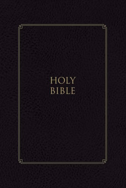 KJV Thompson Chain-Reference Bible, Black, Indexed - Re-vived