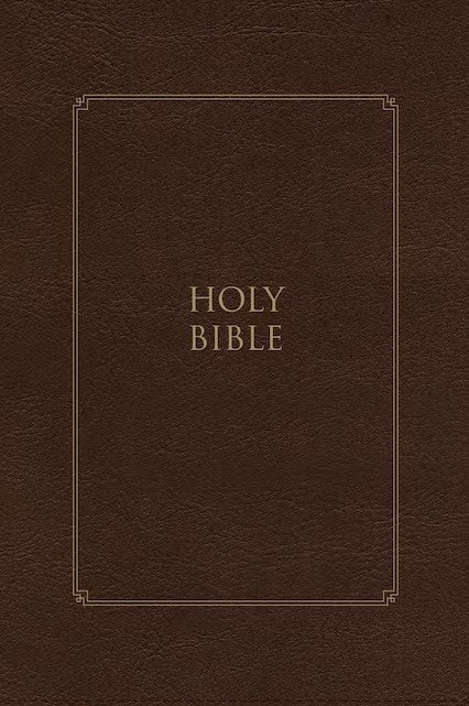 KJV Thompson Chain-Reference Bible, Brown, Indexed - Re-vived