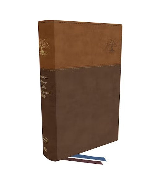 NKJV Matthew Henry Daily Devotional Bible, Brown - Re-vived