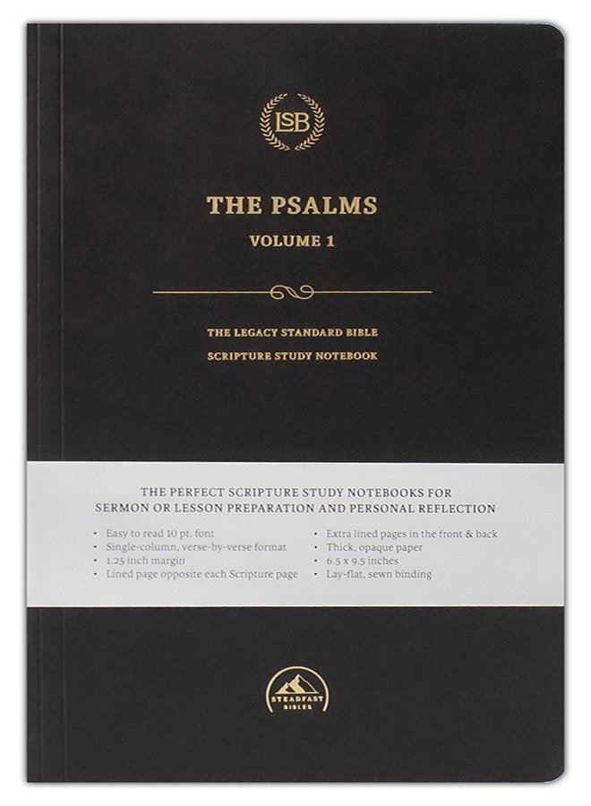 LSB Scripture Study Notebook: Psalms, 2 Volume Set - Re-vived