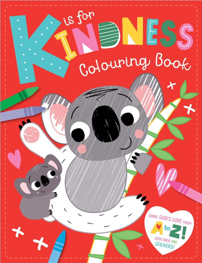 K is for Kindness Colouring Book - Re-vived