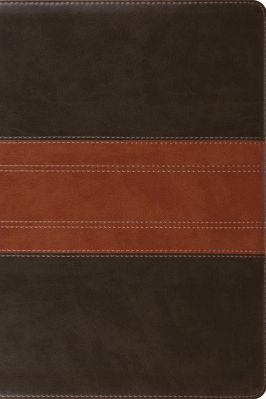 ESV Study Bible, Personal Size, Forest/Tan - Re-vived