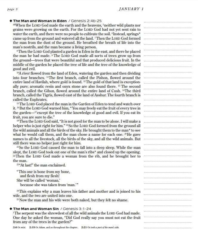 One Year Chronological Bible Expressions - Re-vived