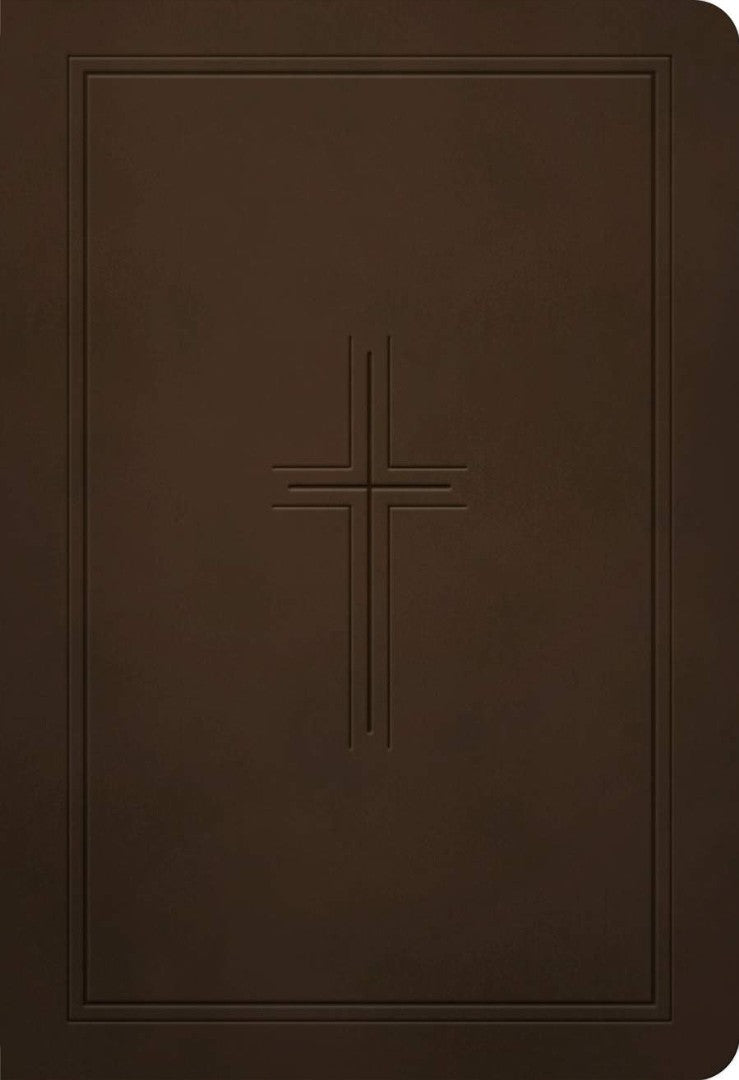 NLT Premium Value Compact Bible, Filament Edition, Brown - Re-vived