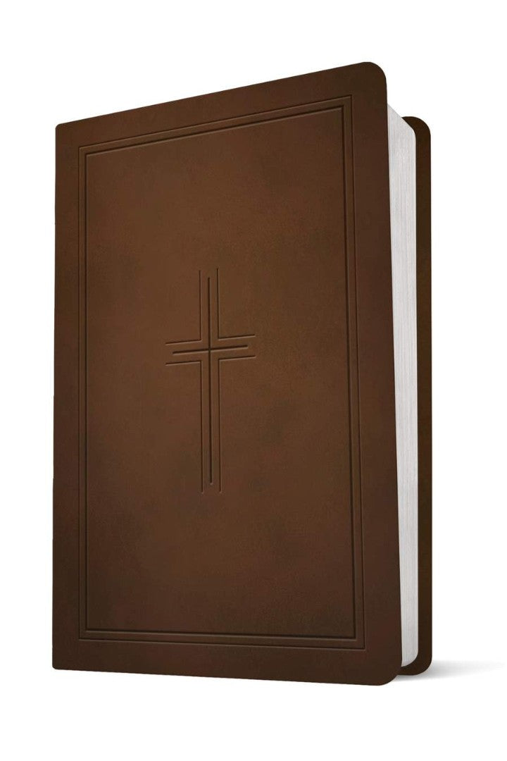 NLT Premium Value Compact Bible, Filament Edition, Brown - Re-vived