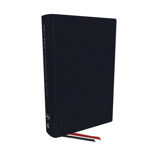 NKJV Interleaved Bible, Journal Edition, Blue - Re-vived