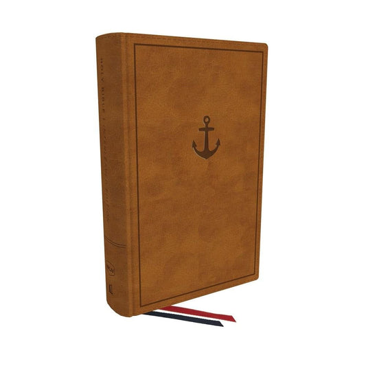 NKJV Interleaved Bible, Journal Edition, Brown - Re-vived