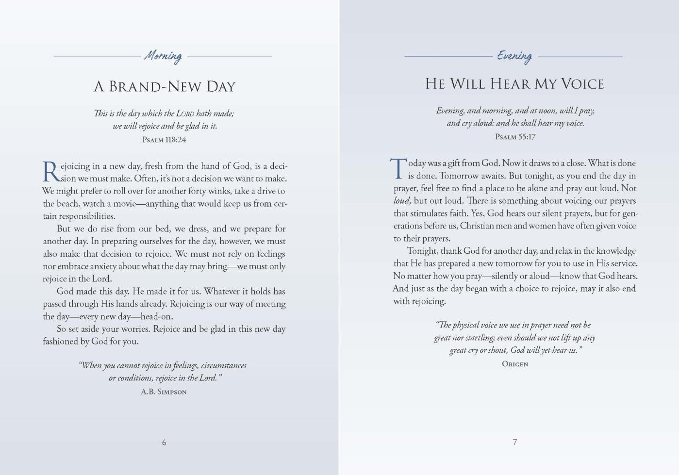 KJV Devotional in the Morning and in the Evening - Re-vived