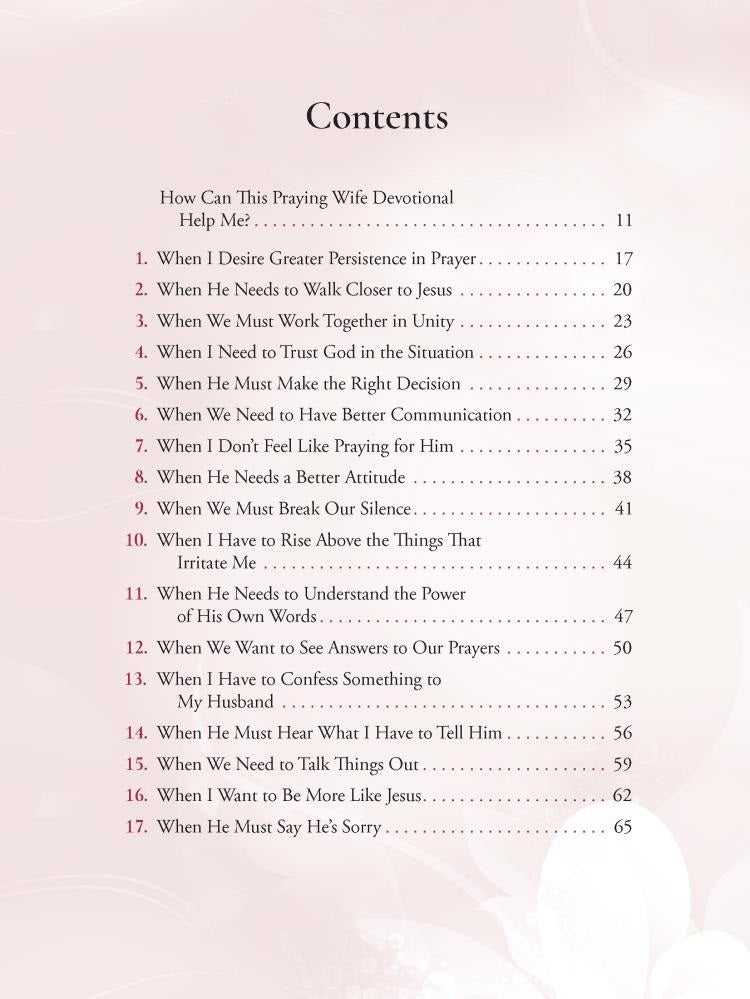 The Power of a Praying Wife Devotional - Re-vived