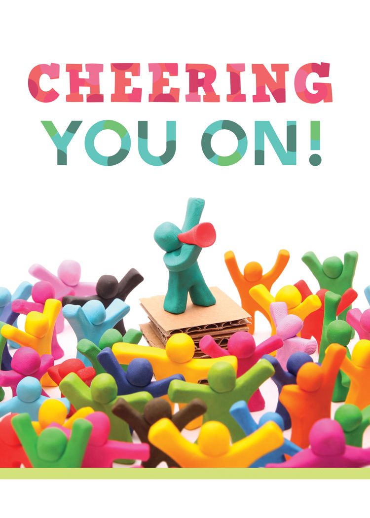 Cheering You On Boxed Cards (box of 12) - Re-vived
