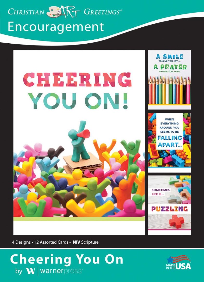 Cheering You On Boxed Cards (box of 12) - Re-vived