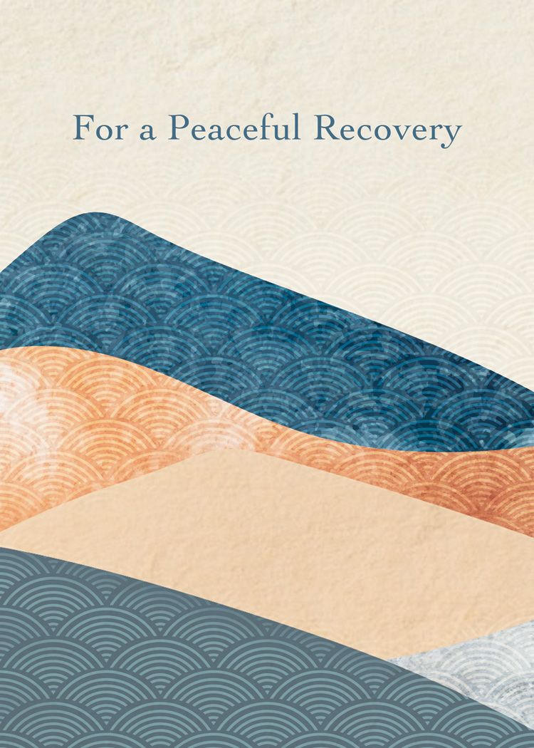 Layers of Hope Get Well Boxed Cards (box of 12) - Re-vived
