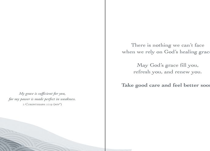 Layers of Hope Get Well Boxed Cards (box of 12) - Re-vived