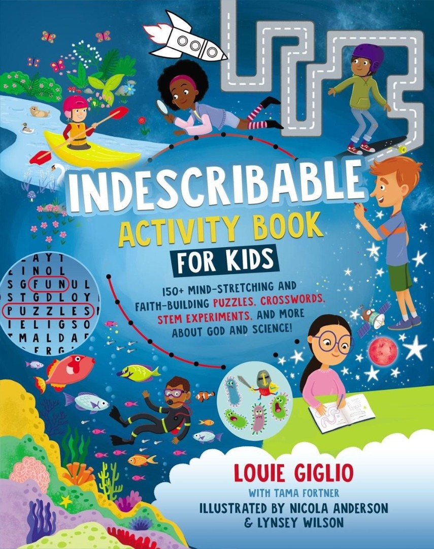 Indescribable Activity Book for Kids - Re-vived