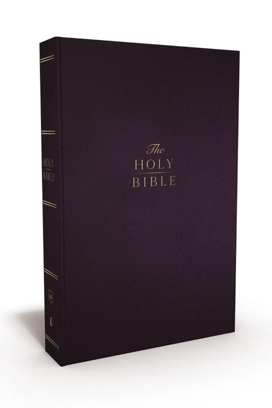 KJV Holy Bible Compact Reference Bible, Purple - Re-vived