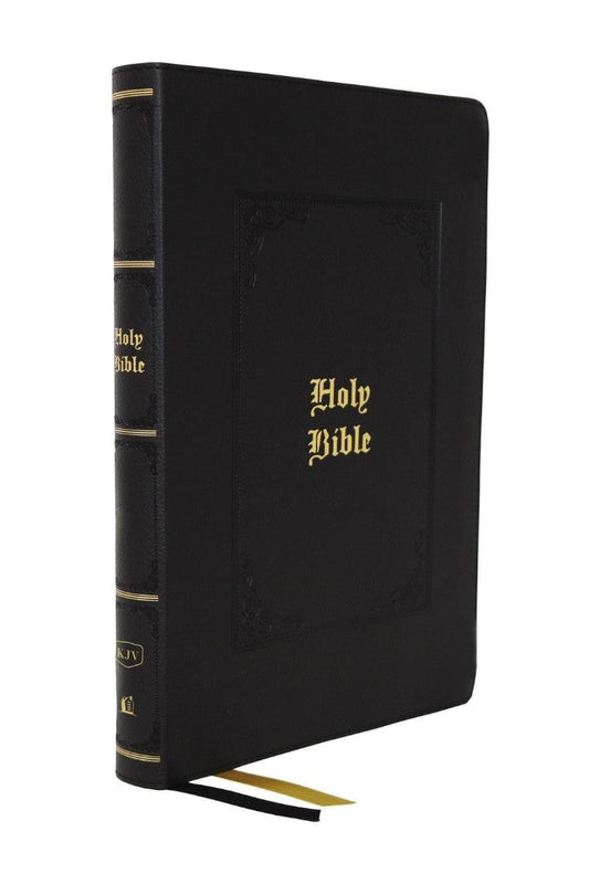 KJV Giant Print Thinline Bible, Black - Re-vived