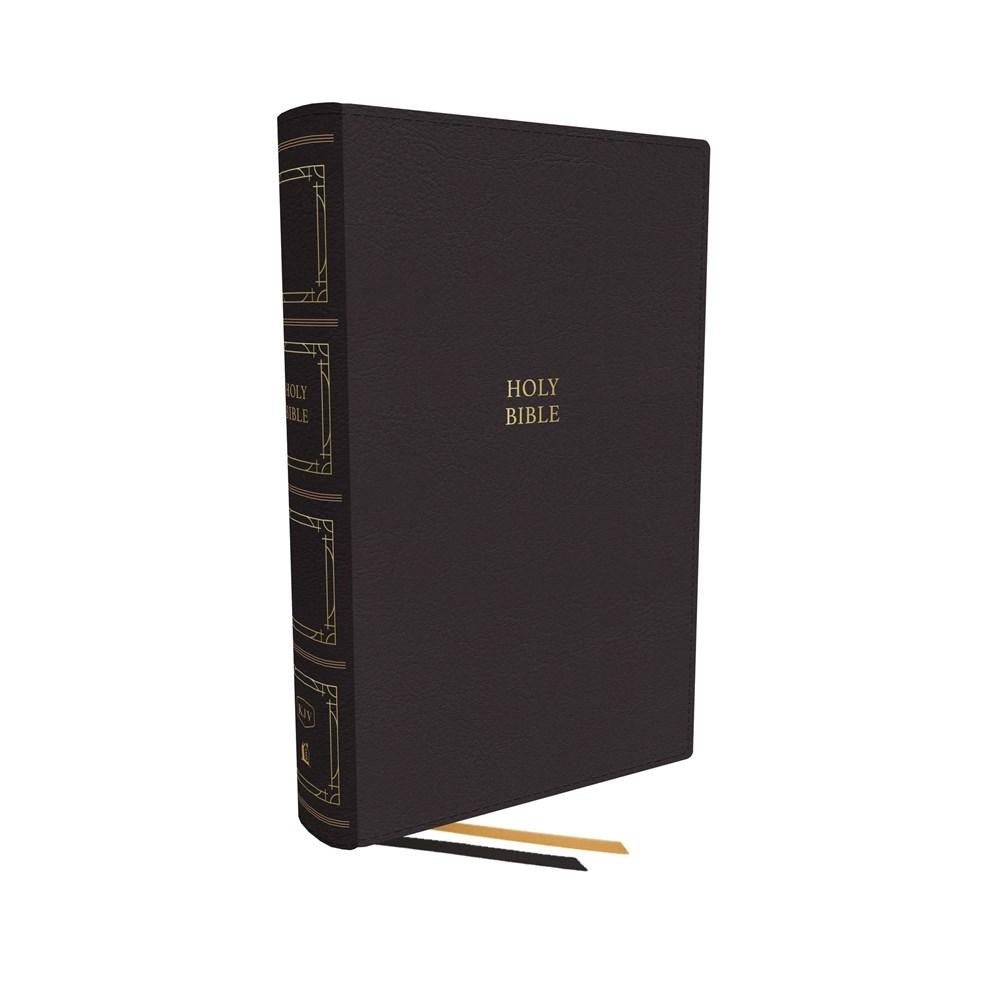KJV Paragraph-Style Large Print Thinline Bible, Black - Re-vived