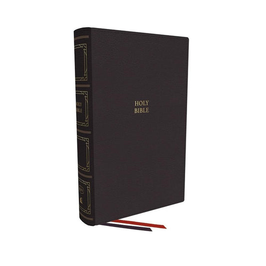 KJV Paragraph-Style Large Print Thinline Bible, Black - Re-vived