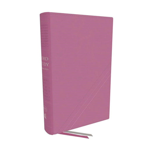 KJV Word Study Reference Bible, Pink - Re-vived