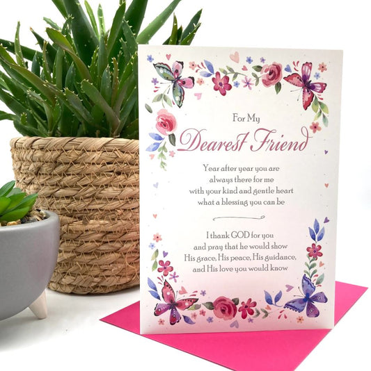 Dearest Friend Card - Re-vived
