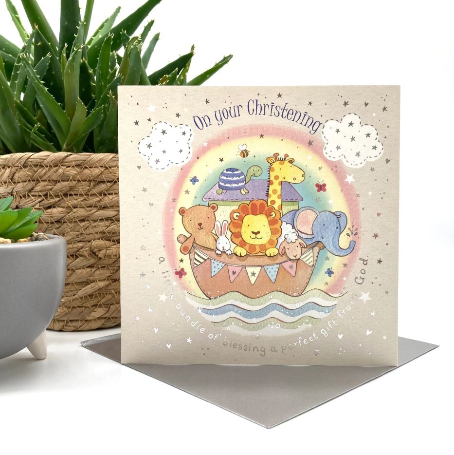 Ark Christening Card - Re-vived