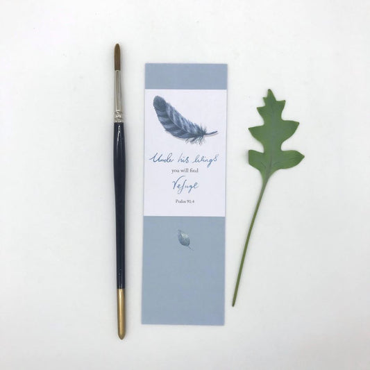 Under His Wings Bookmark - Re-vived