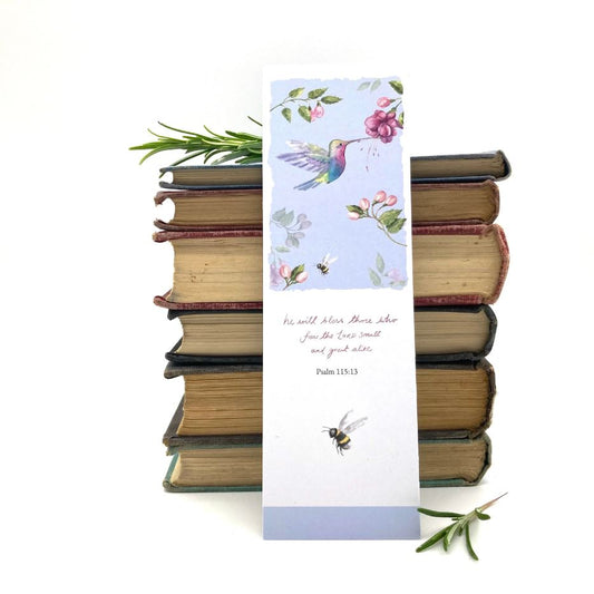 Hummingbird Bookmark - Re-vived