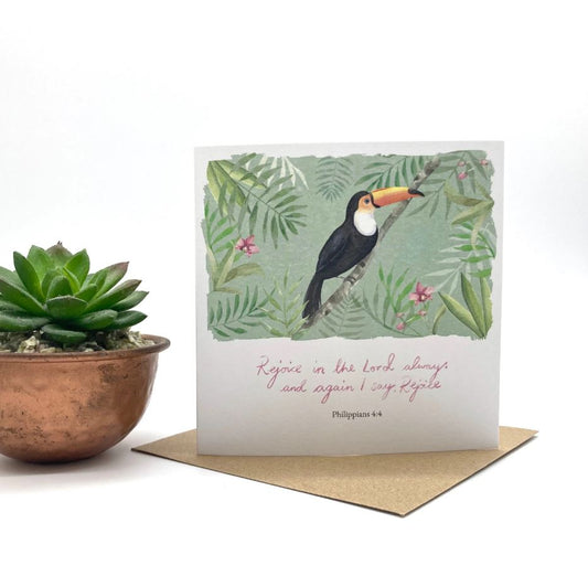 Toucan Christian Notecard - Re-vived