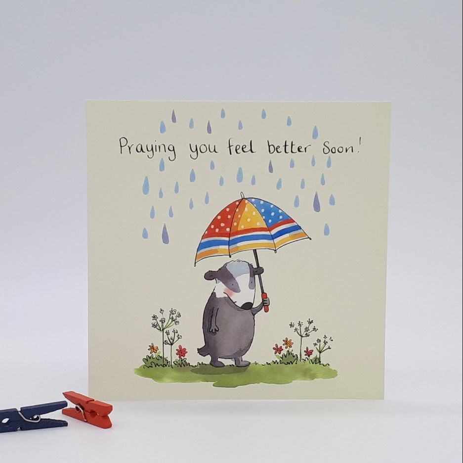 Feel Better Soon Card - Re-vived