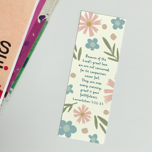 Great is Your Faithfulness (Dusky) – Bookmark - Re-vived