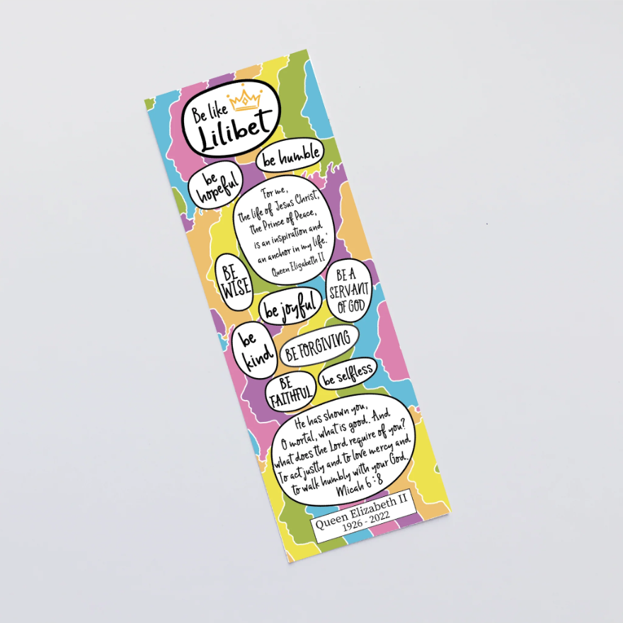 Be Like Lilibet Kid's Bookmark - Re-vived