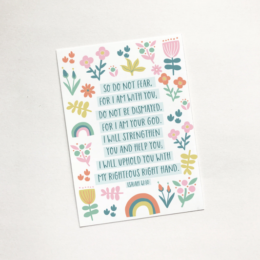 Do Not Fear (Joy) - Christian Mini Card - Re-vived