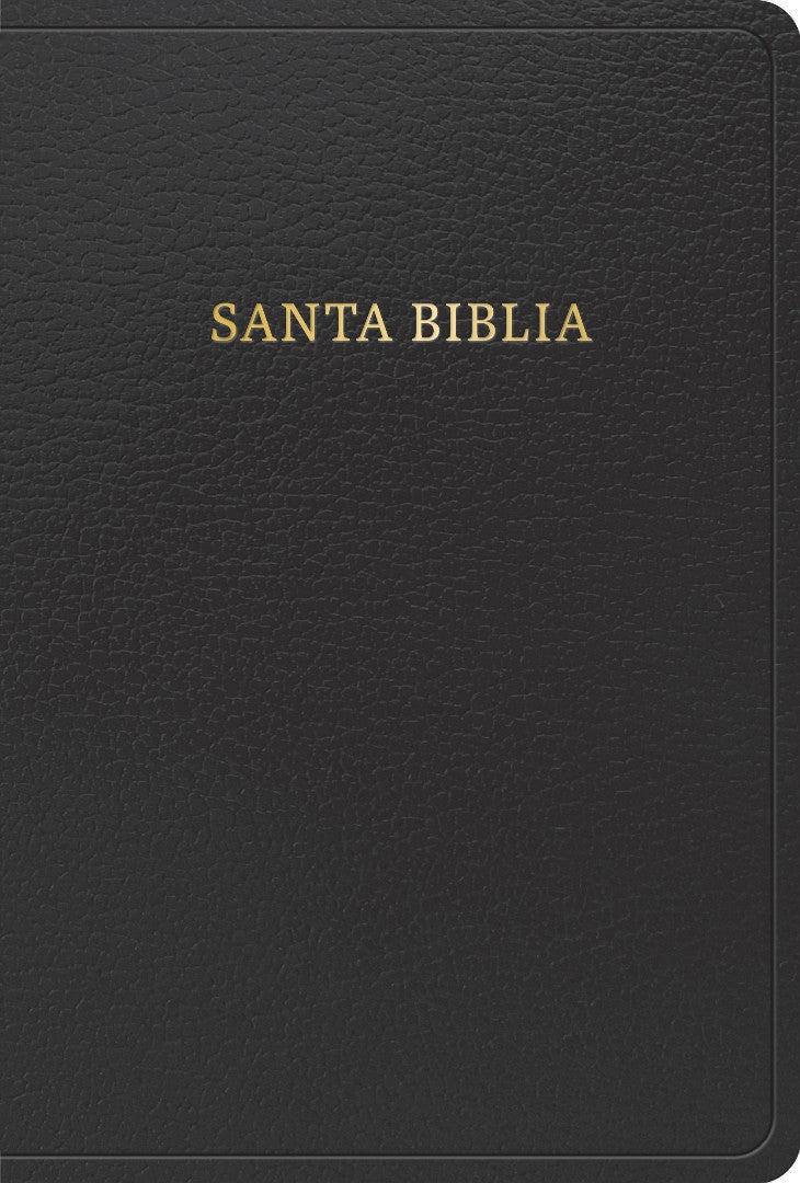 RVR 1960 Biblia Letra Grande Tamaño Manual, Negro - Re-vived
