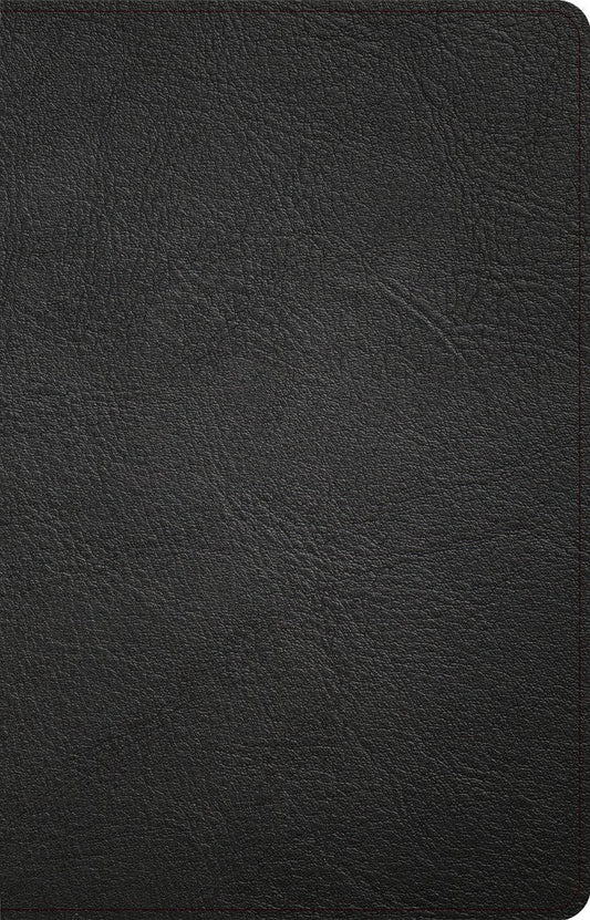 NASB Large Print Thinline Bible, Black Premium Goatskin - Re-vived