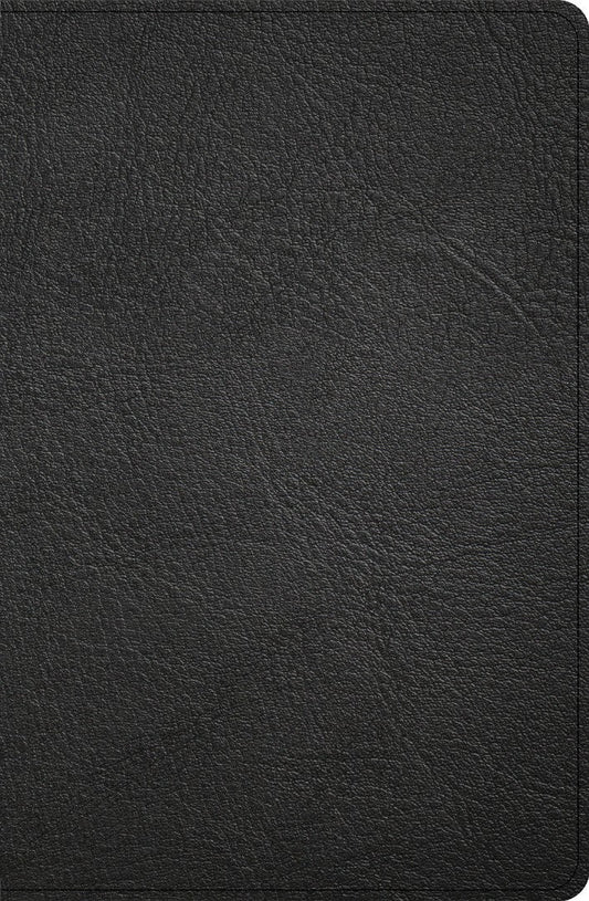 CSB Personal Size Giant Print Bible, Black, Indexed - Re-vived