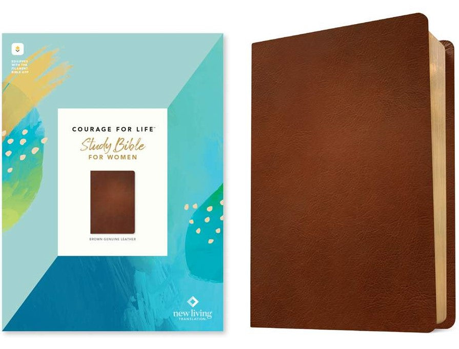 NLT Courage for Life Study Bible for Women, Filament Edition - Re-vived