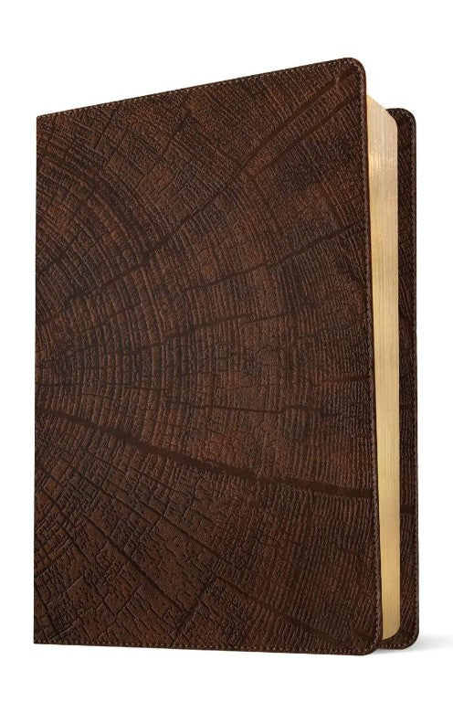 NLT Chronological Life Application Study Bible, Brown - Re-vived
