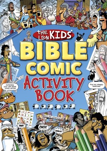 Lion Kids Bible Comic Activity Book - Re-vived