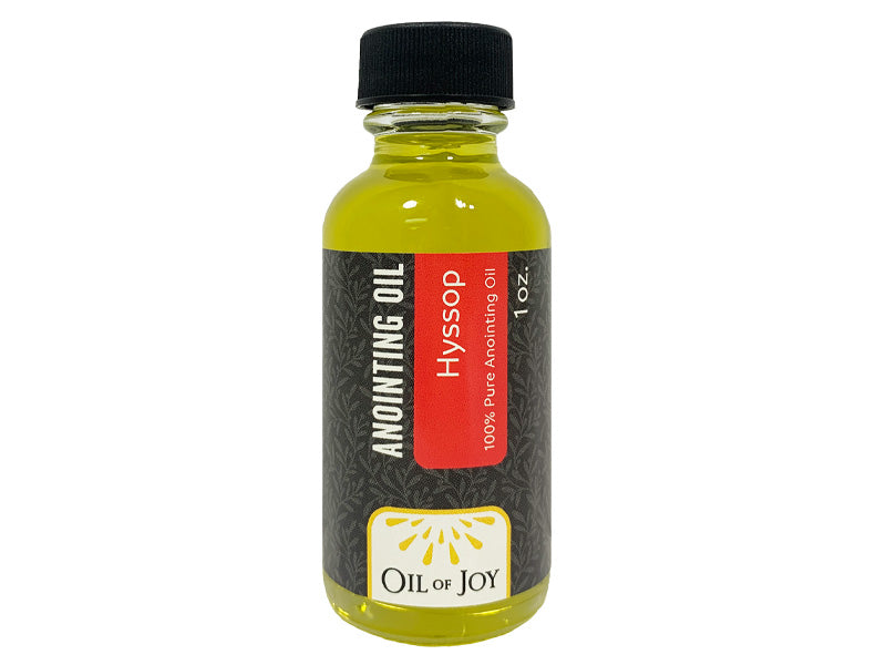 Anointing Oil Hyssop 1 Oz Bottle - Re-vived