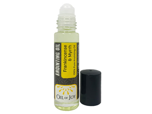 Anointing Oil Frankincense & Myrrh 1/3 Oz Roll-On - Re-vived