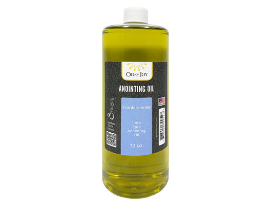 Anointing Oil Frankincense Refill 32 Oz Bottle - Re-vived