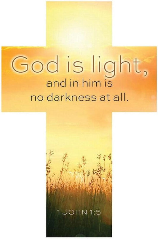 God is Light Bookmark (pack of 25) - Re-vived